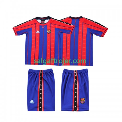 FC Barcelona Fodboldtrøjer Børn Retro Hjemmebanesæt 1997 1998 Kort ærmer FC Barcelona Fodboldtrøjer Børn Retro Hjemmebanesæt 1997 1998 Kort ærmer